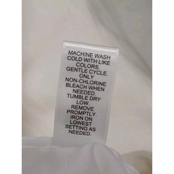 C EST 1946 Ankle Pants Linen Blend Women's Sz 12 White Classic - Picture 11 of 13